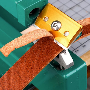 Description Picture 4 of itemLeather Craft Edge Skiving Machine Thinning Machine Leather Repairing Splitter Skiver Peeler Aluminum Sewing Tools